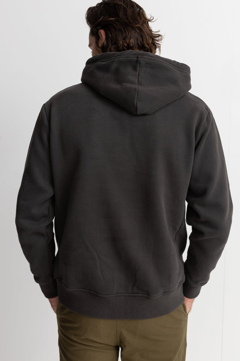 CLASSIC FLEECE HOOD - RhythmCLA24M - FL01 - VINTAGE BLACK - XL
