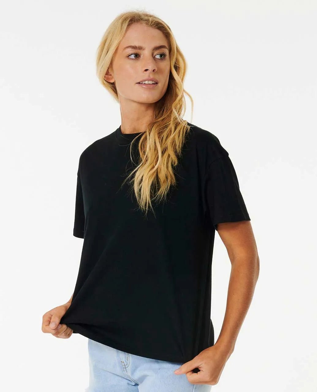 Classic Relaxed Fit Tee - Rip Curl08FWTE - 0090 - Black - 2XS