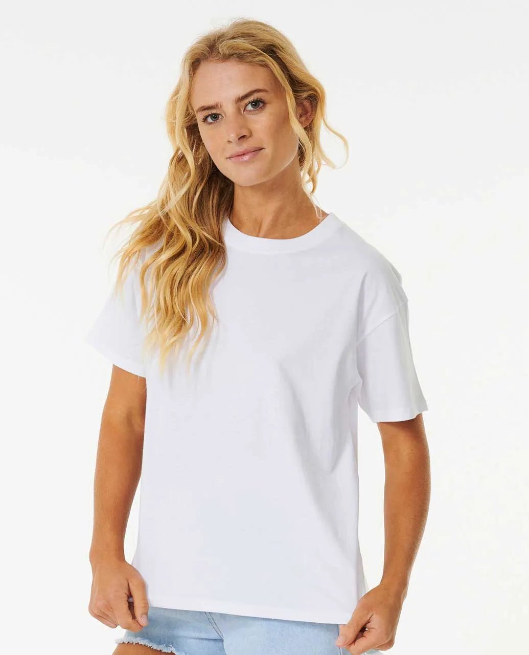 Classic Relaxed Tee - Rip Curl08FWTE - 3262 - Optical White - 2XS