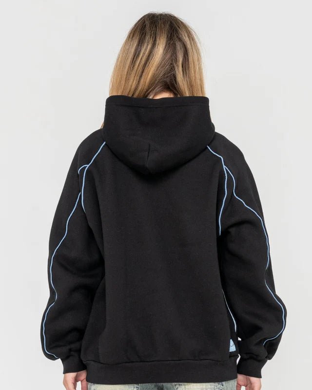 Clyde Baggy HoodedFleece Black 12 - RustyFTL0836BLK - Black - 12