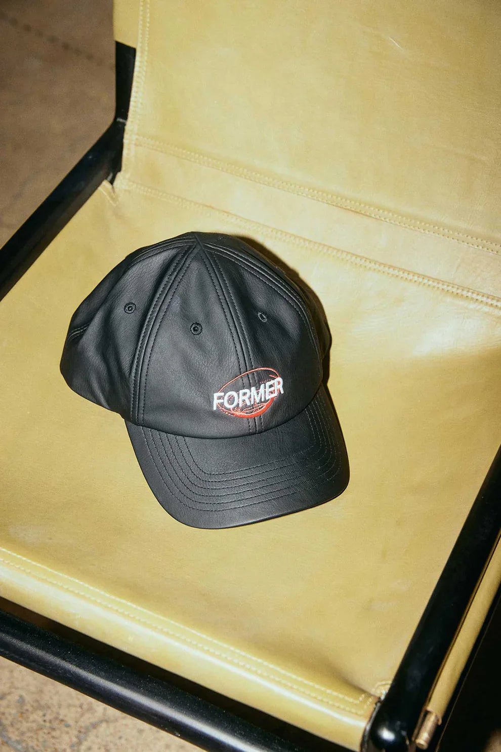 Coil Leather Cap - Formerfhw - 24312 - blk - Black - 1SZ