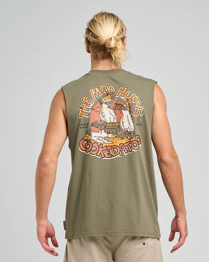COOKEDATOO TRIO | MUSCLE - The Mad HueysH425M02006 - OLIVE - XL