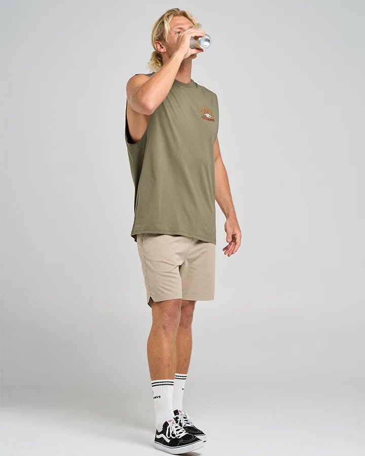 COOKEDATOO TRIO | MUSCLE - The Mad HueysH425M02006 - OLIVE - XL
