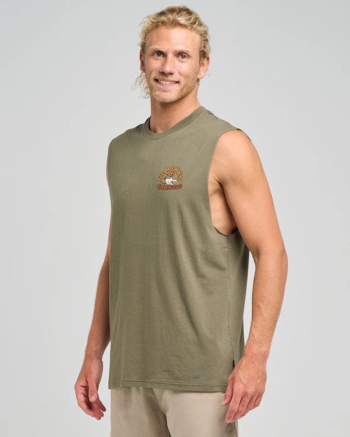 COOKEDATOO TRIO | MUSCLE - The Mad HueysH425M02006 - OLIVE - XL