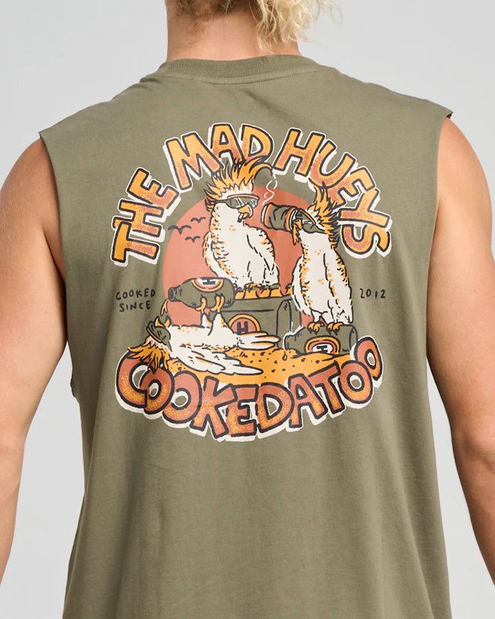 COOKEDATOO TRIO | MUSCLE - The Mad HueysH425M02006 - OLIVE - XL