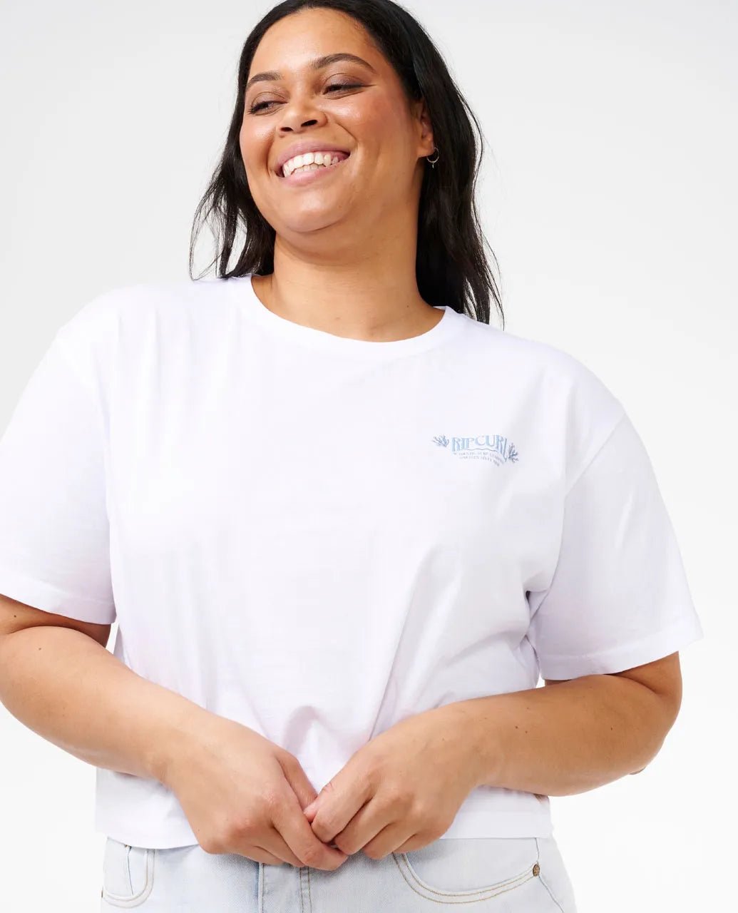 Coral Sands Crop Tee - Rip Curl0D0WTE - 1000 - White - 2XS