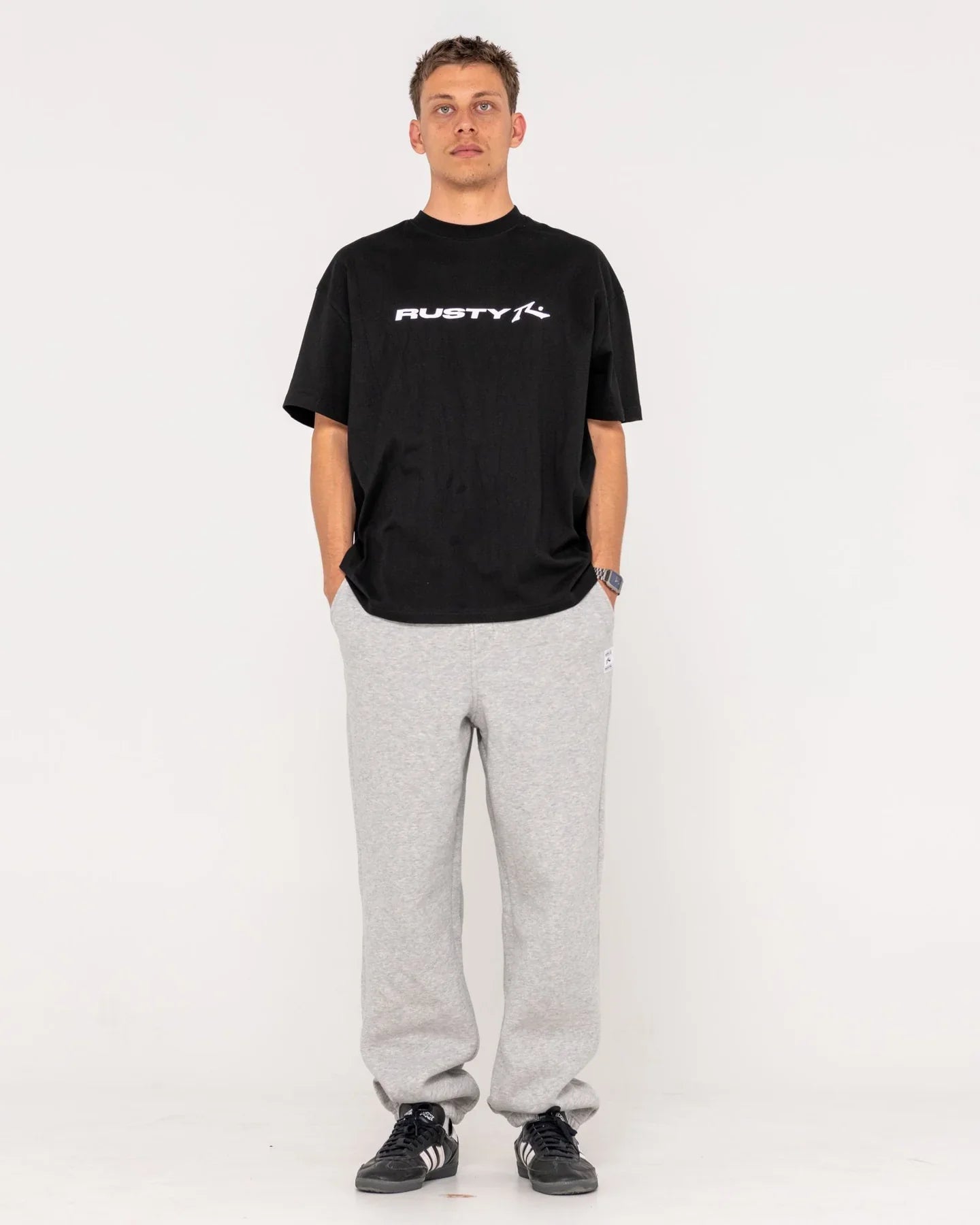 Core Division Trackpant - RustyHBM0476 - GMA - Grey Marle - L