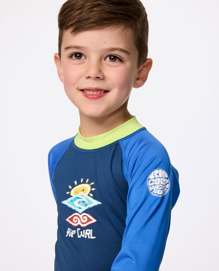 COSMIC UPF L/S SPRING SUIT - BOY - Rip Curl11ETRV - LIGHT NAVY - 1to2
