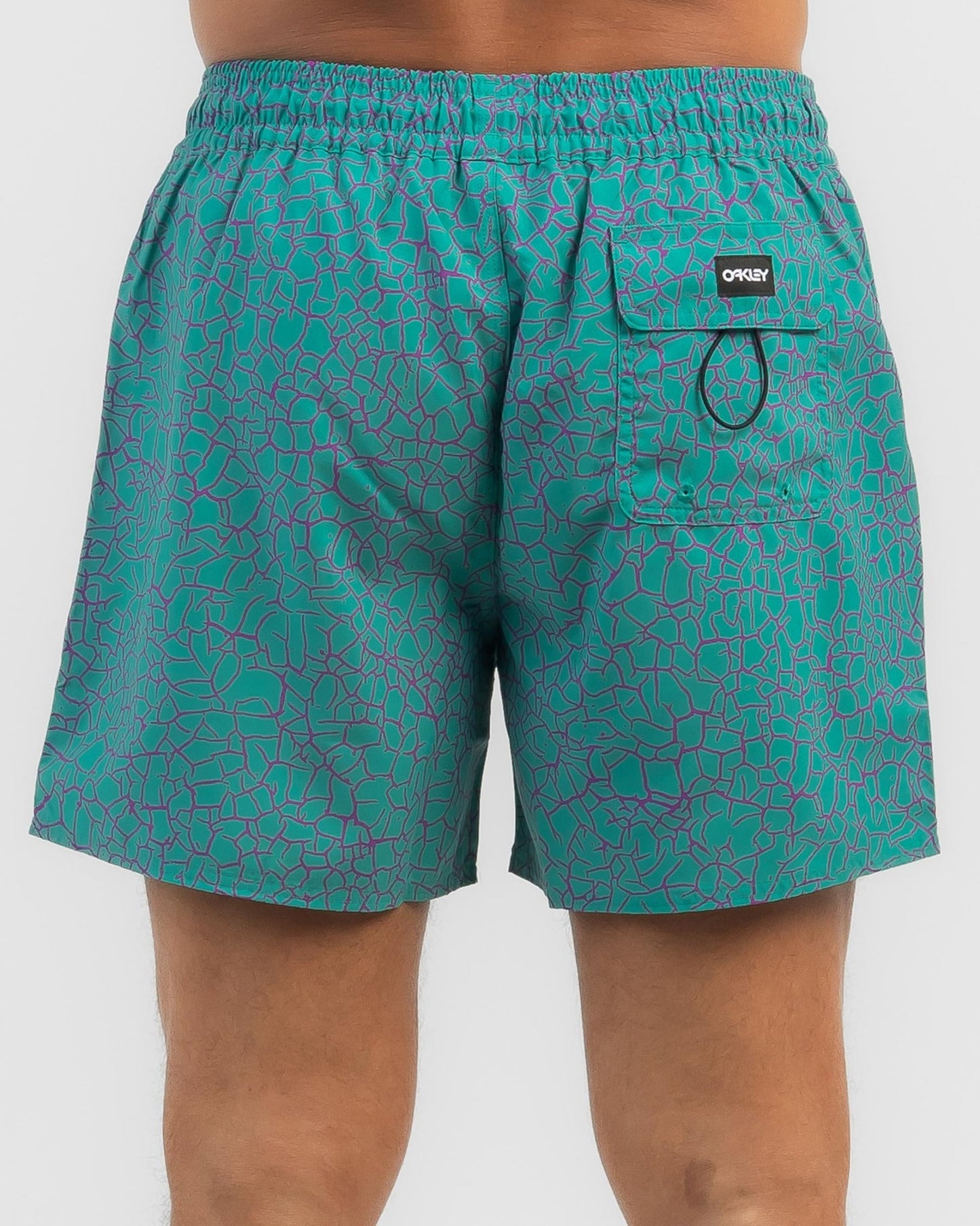 Crackle 16RC Beachshorts - OakleyFOA402552 - 9EVL - Light Emerald Crackle PT - L