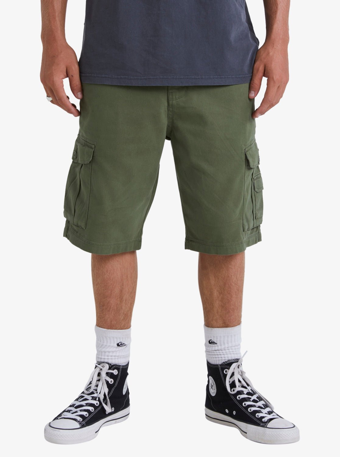 Crucial Battle Short - Quiksilveraqyws03848 - gph0 - Four Leaf Clover - 30