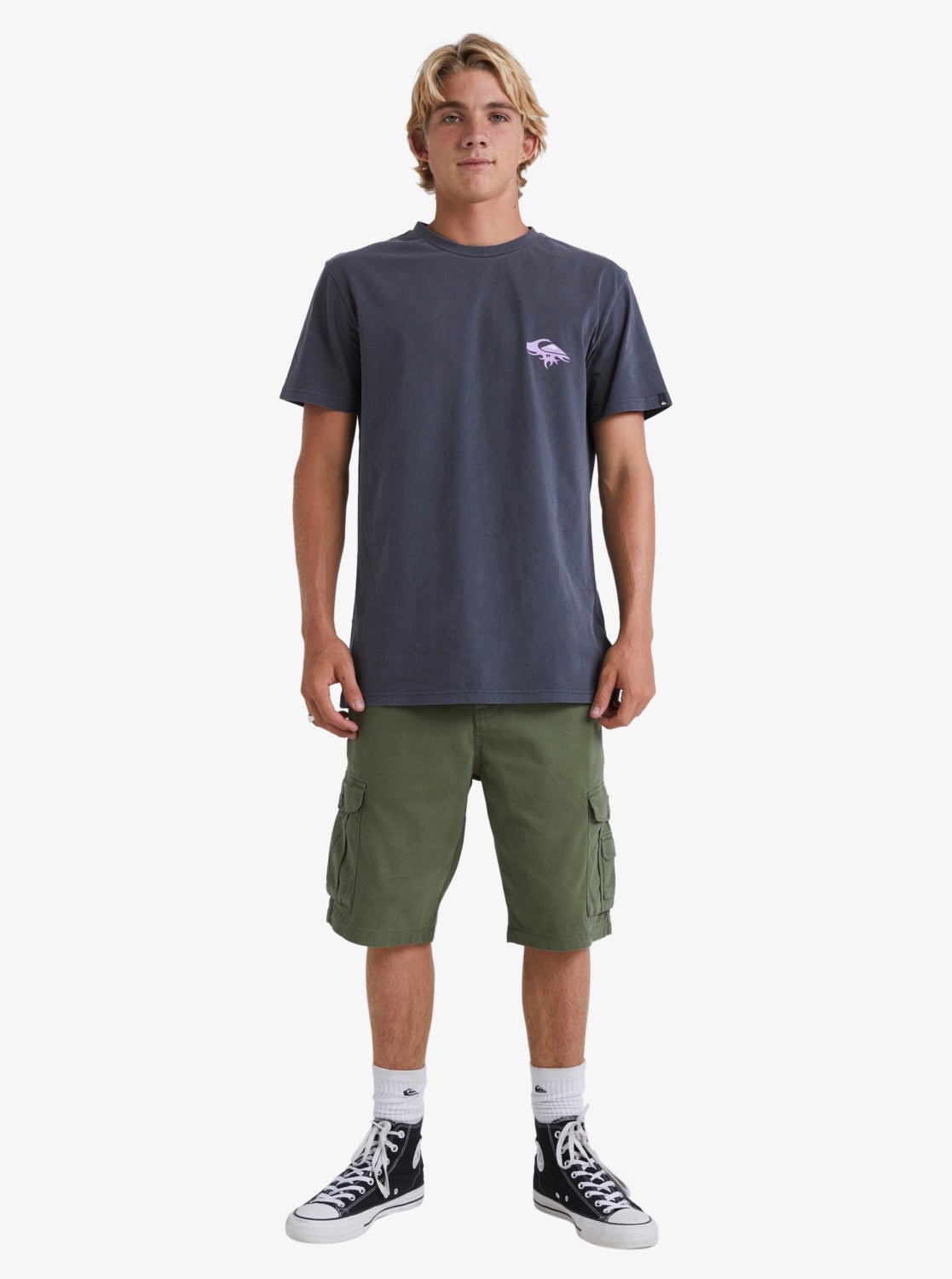 Crucial Battle Short - Quiksilveraqyws03848 - gph0 - Four Leaf Clover - 30