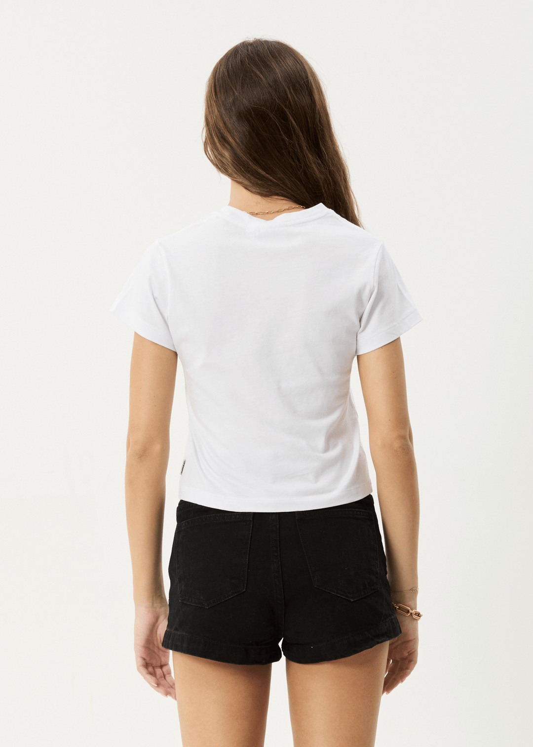 Dark Heaven - Recycled Baby Tee - AfendsW253002 - WHITE - XS