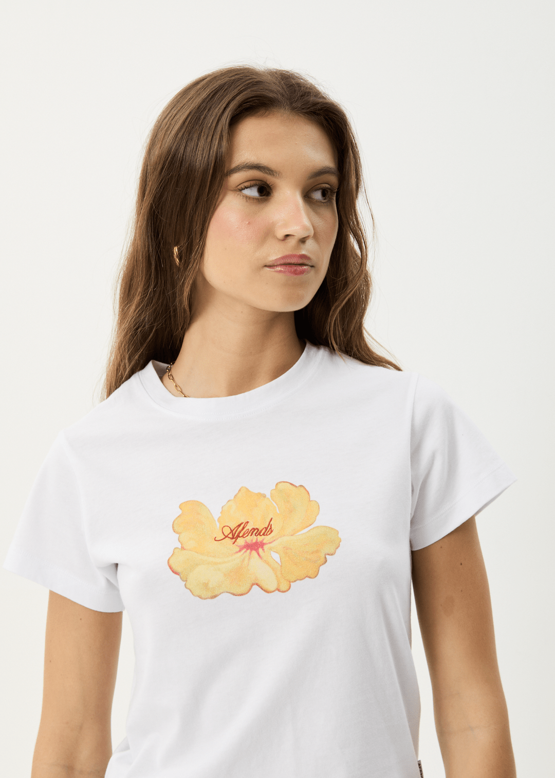 Dark Heaven - Recycled Baby Tee - AfendsW253002 - WHITE - XS