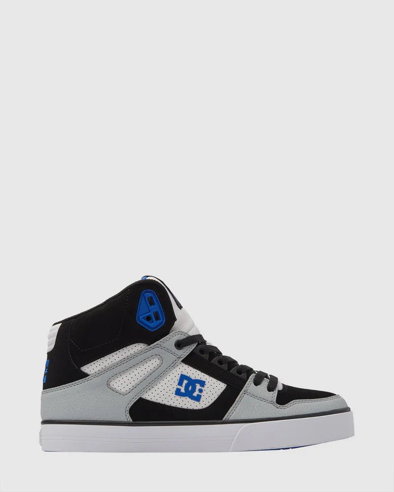 DC Pure High Top - DCADYS400043 - XKWB - Blk/Wht/Blu - 11