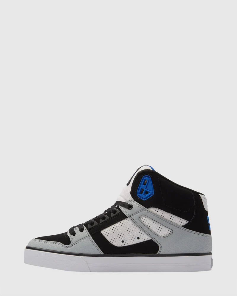 DC Pure High Top - DCADYS400043 - XKWB - Blk/Wht/Blu - 11