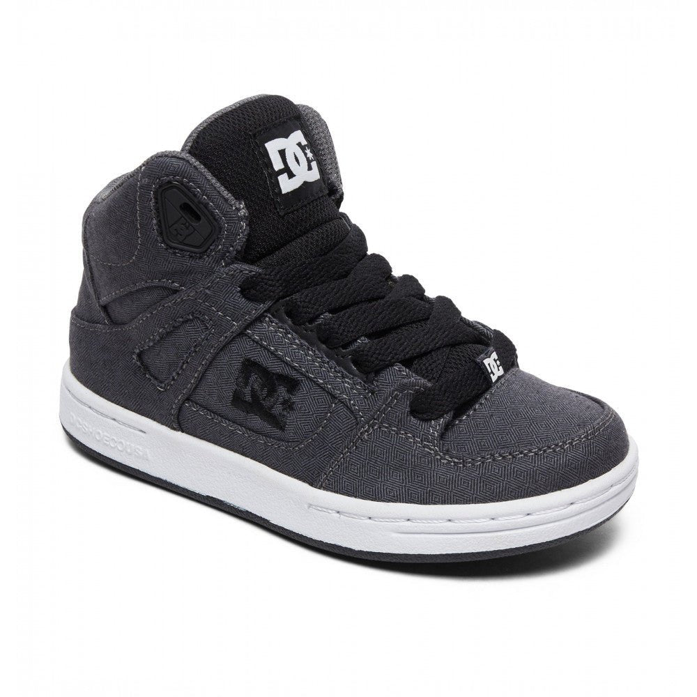 DC Pure High Top TX SE Boys - DCADBS100243 - Black/Armor - 1