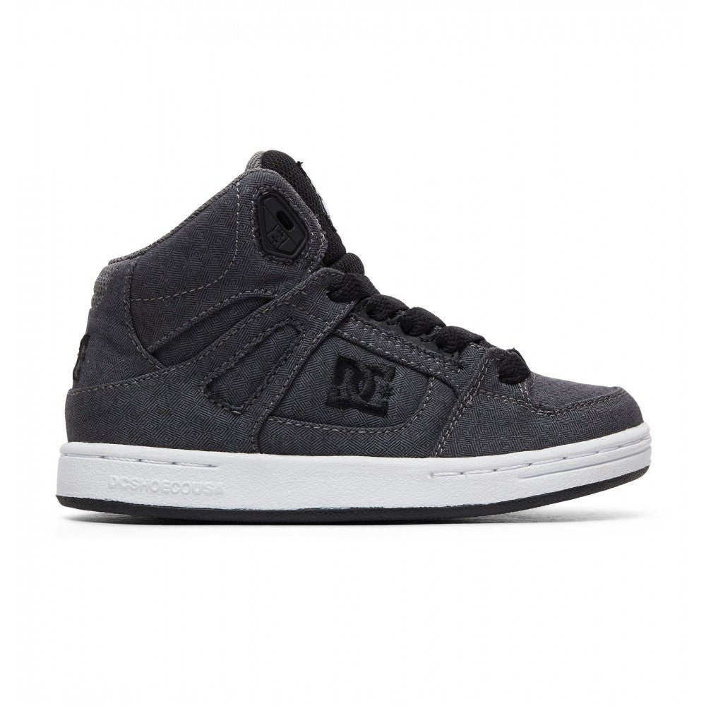 DC Pure High Top TX SE Boys - DCADBS100243 - Black/Armor - 1