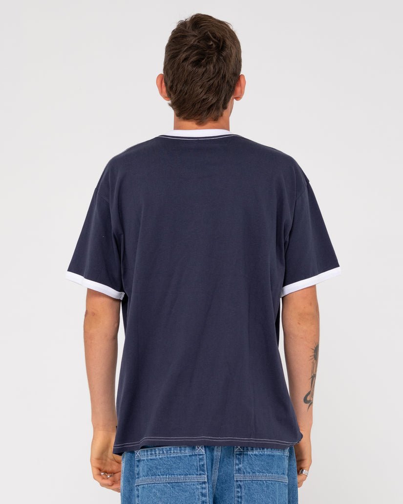Dead Ringer Short Sleeve Tee - RustyTTM2846 - NVB - Navy Blue - L