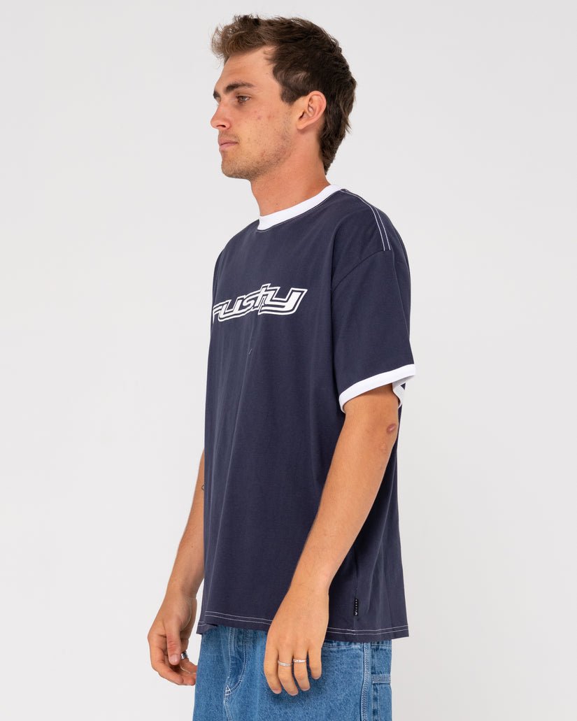 Dead Ringer Short Sleeve Tee - RustyTTM2846 - NVB - Navy Blue - L