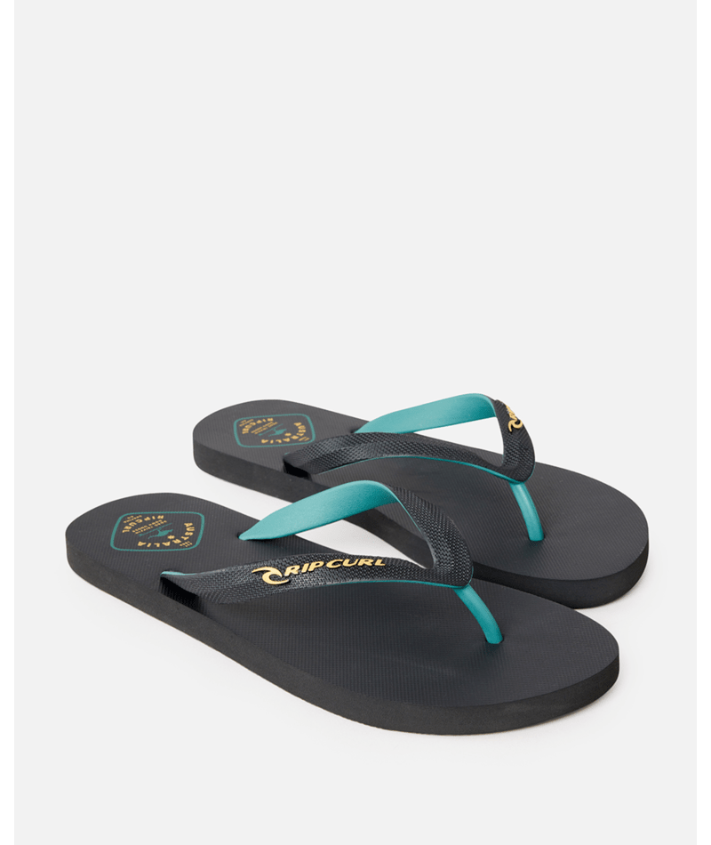 DESTO BLOOM OPEN TOE - Rip Curl1BIMOT - BLACK/GREEN - 8