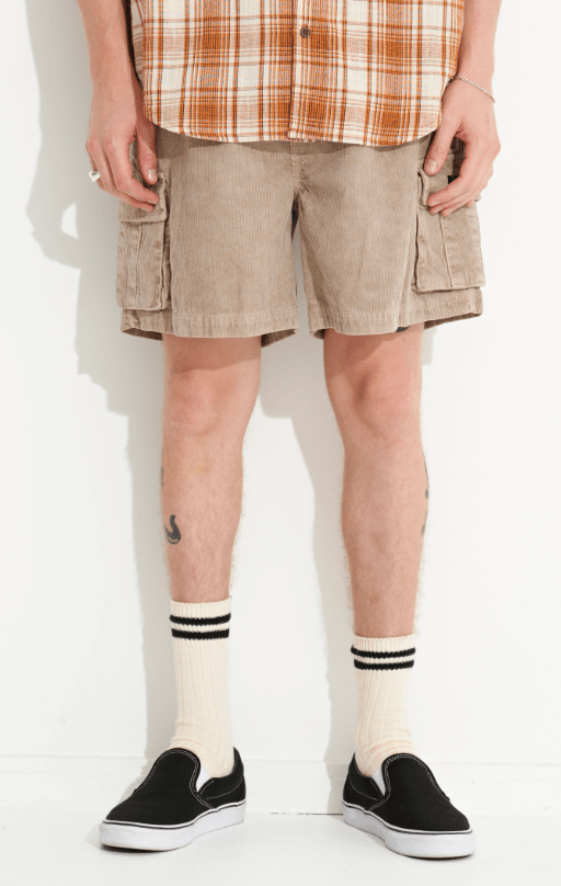 Devod Cord Cargo Short - Misfitmt031607 - pr - Pigment Ridge - L