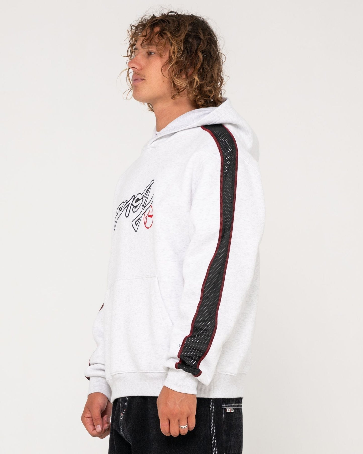 Dine n Dash Hooded Fleece - RustyFTM1196 - marle - xs