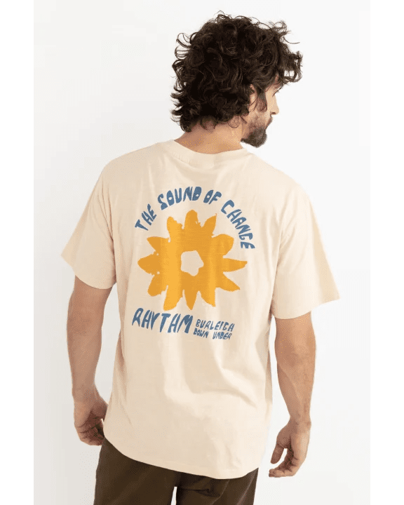 DOWN UNDER SLUB SS T - SHIRT - Rhythm0725M-PT01-CREAM-S