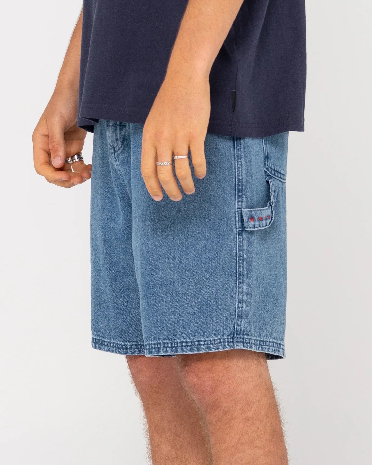 Dungaree Denim Walkshort - RustyWKM1120 - MDY - Middy Blue - 30