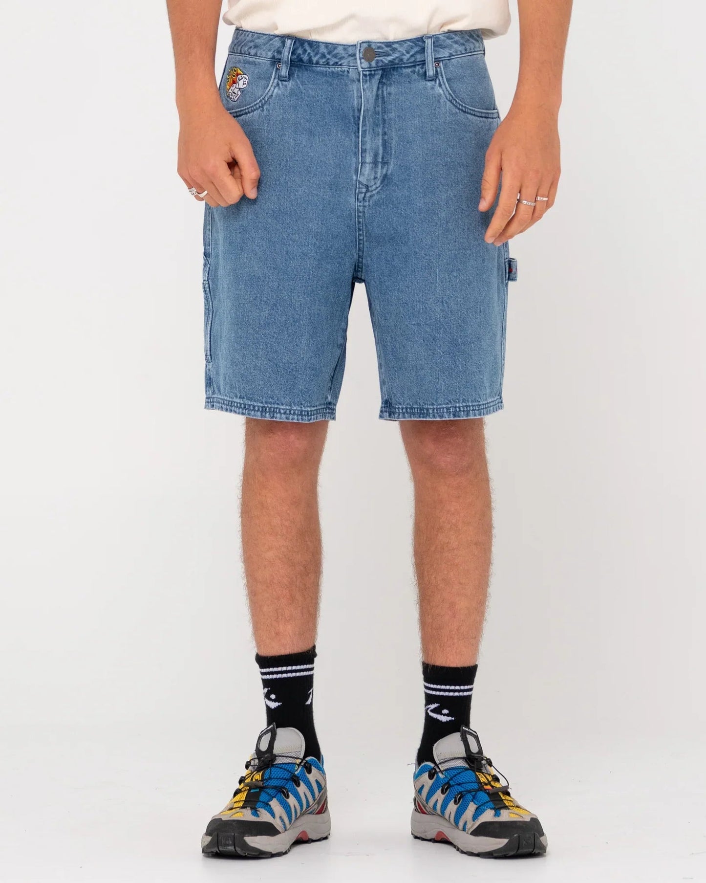 Dungaree Denim Walkshort - RustyWKM1120 - MDY - Middy Blue - 30