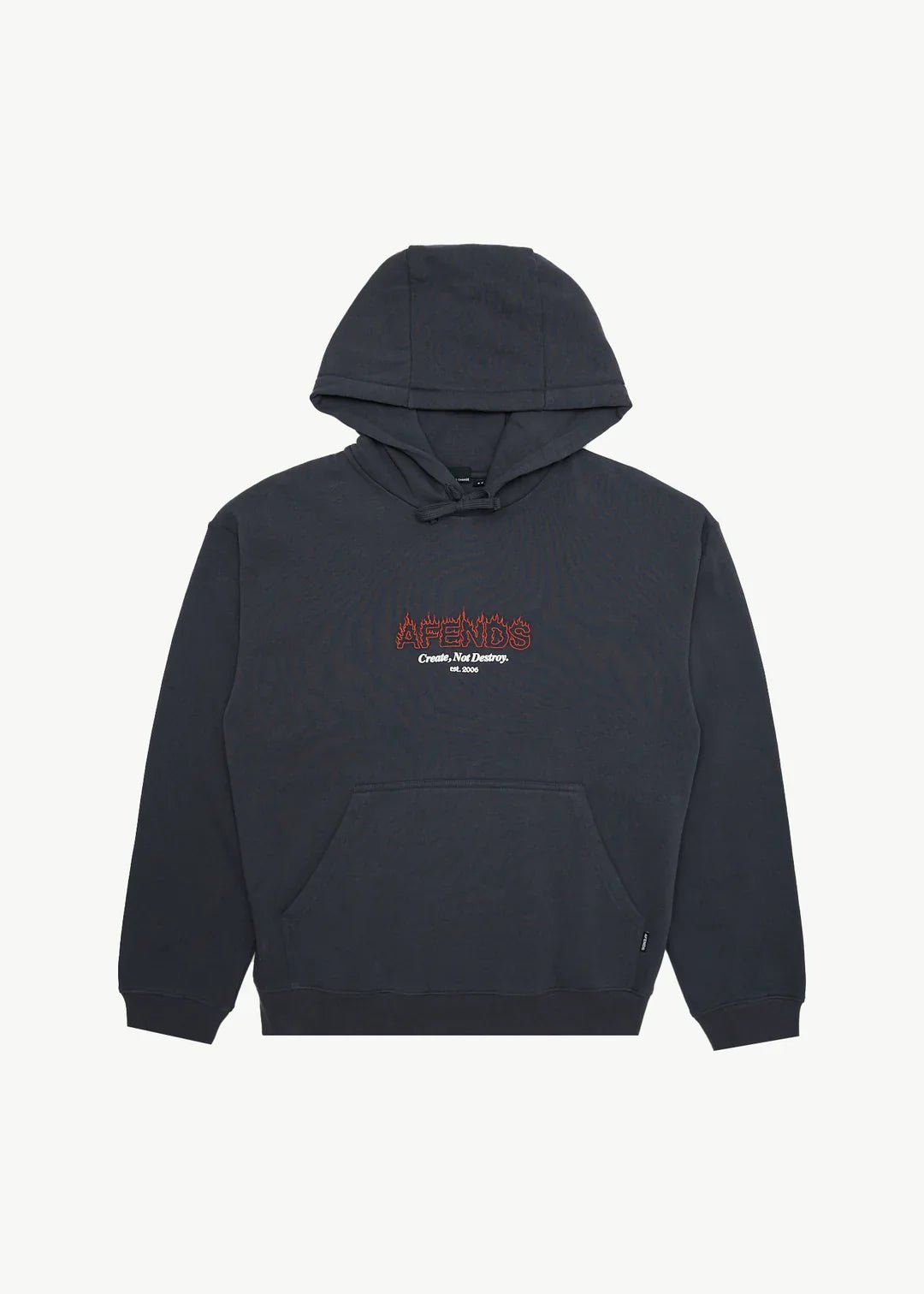 Ember Pull On Hood - AfendsM251509 - CHA - Charcoal - XS