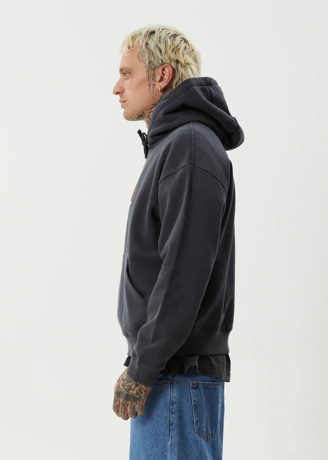 Ember Pull On Hood - AfendsM251509 - CHA - Charcoal - XS