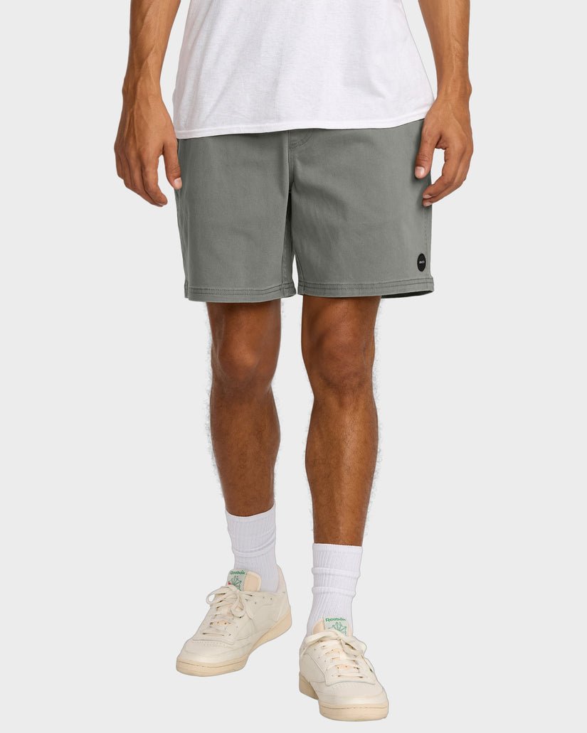ESCAPE ELASTIC SHORT - RVCAM2073REE - Sage Leaf - S