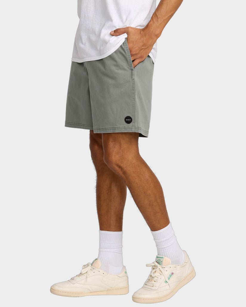 ESCAPE ELASTIC SHORT - RVCAM2073REE - Sage Leaf - S