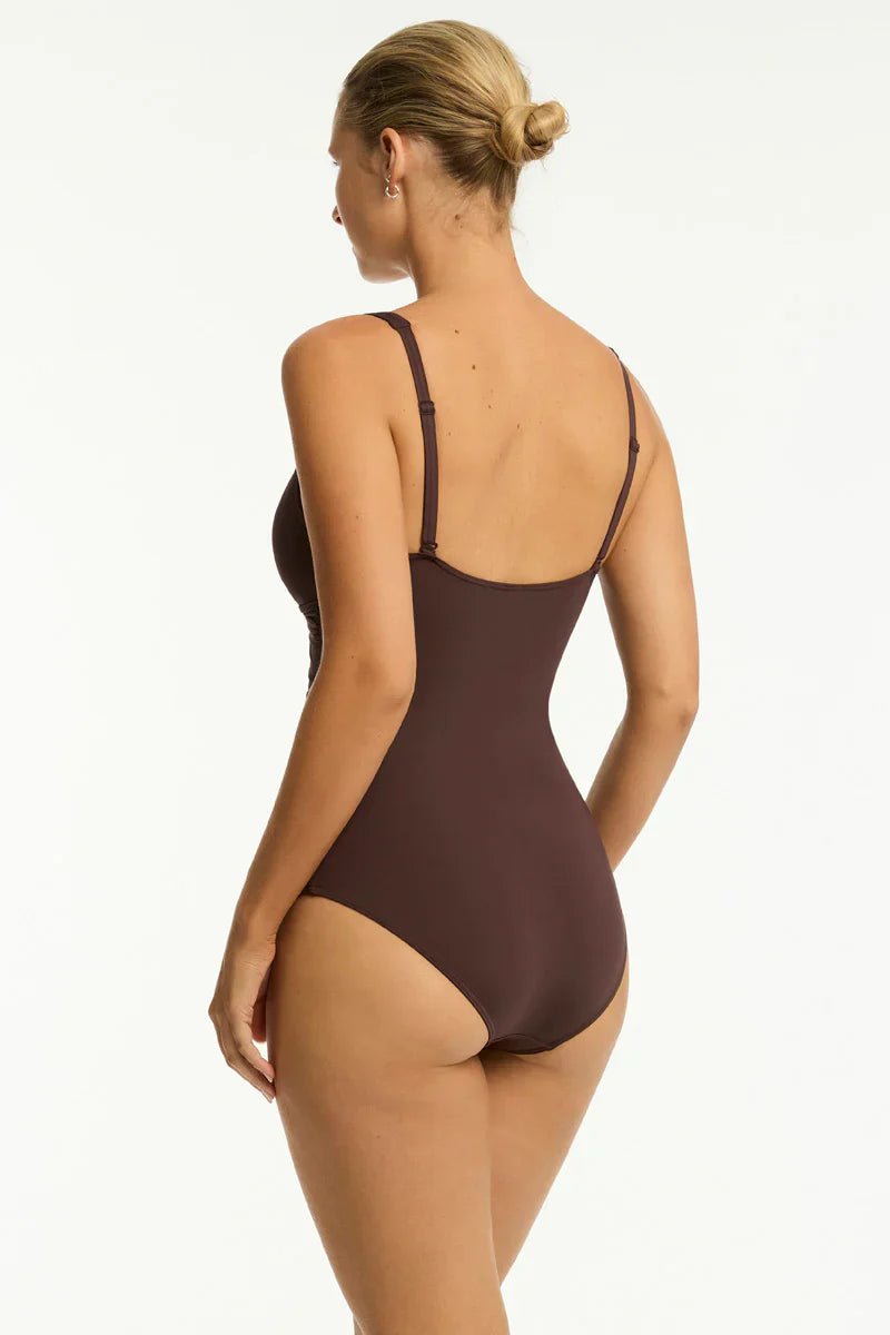 Essentials Edit Cross Front Multifit One Piece - SeaLevel210000170851
