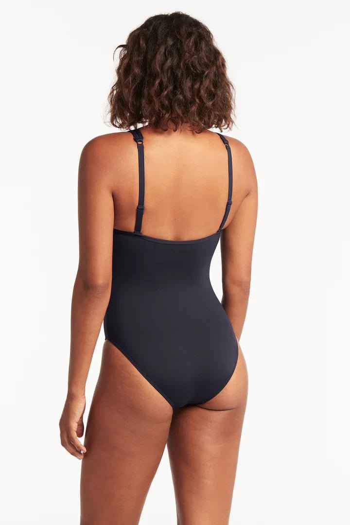Essentials Spliced One Piece - Sea LevelSL1039ECO - NSN - Night Sky Navy - 10