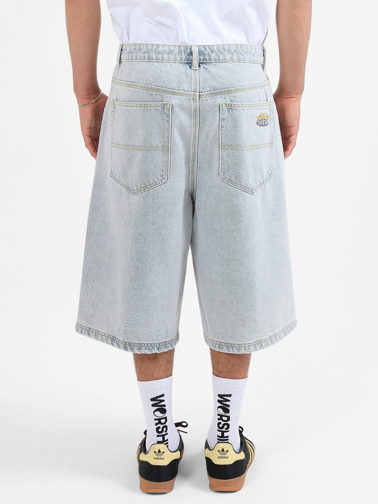 Eternal Dozer Jeanshort - WorshipPH24 - 312E - Arctic Blue - 28