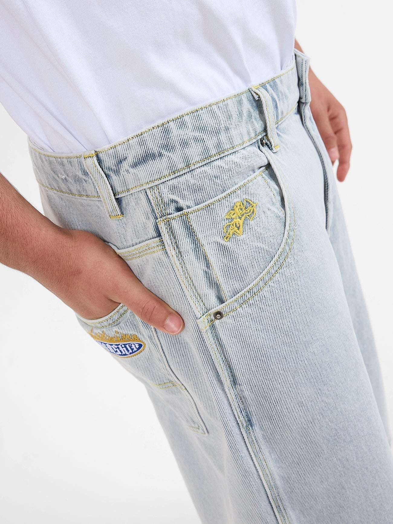 Eternal Dozer Jeanshort - WorshipPH24 - 312E - Arctic Blue - 28