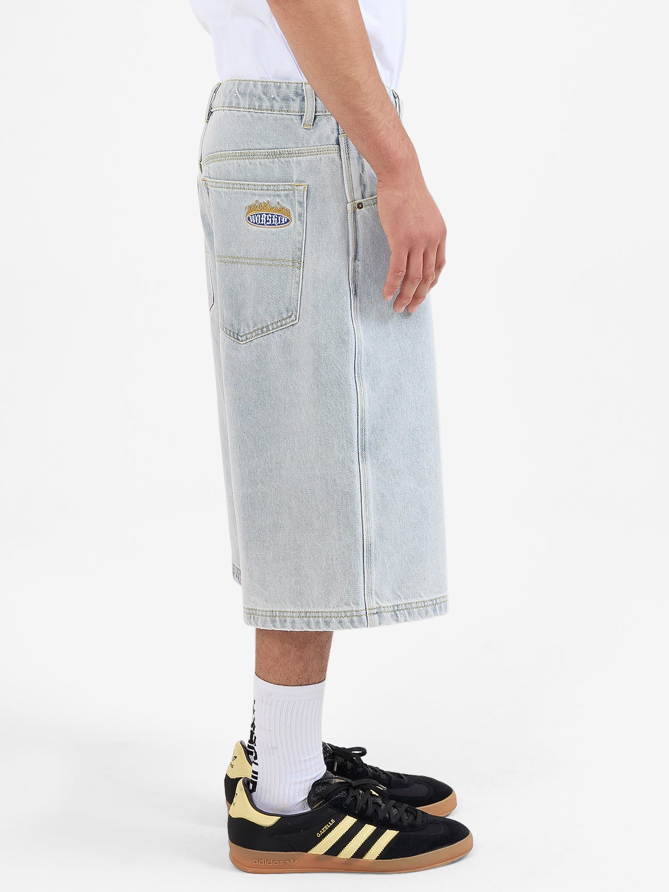 Eternal Dozer Jeanshort - WorshipPH24 - 312E - Arctic Blue - 28