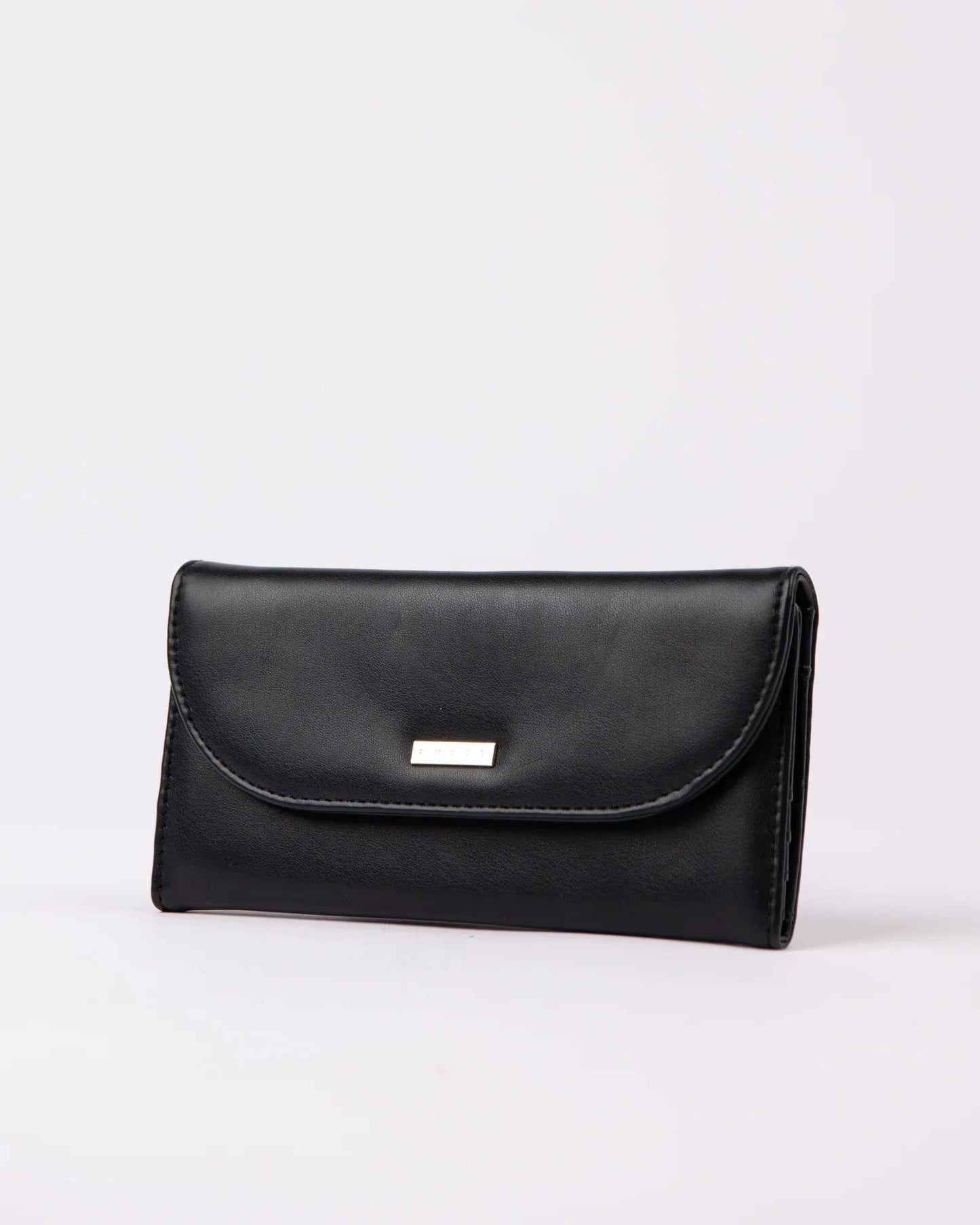 Eve Flap Wallet - RustyWAL0899 - BLK - Black - OSFM