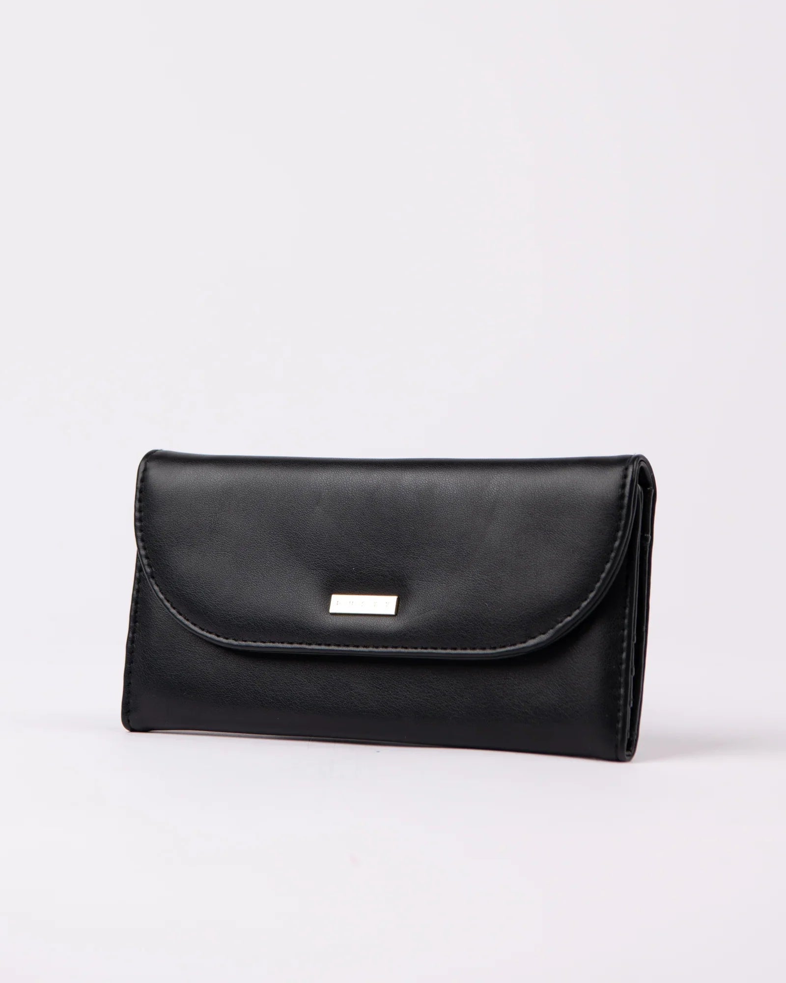 Eve Flap Wallet - RustyWAL0899 - BLK - Black - OSFM