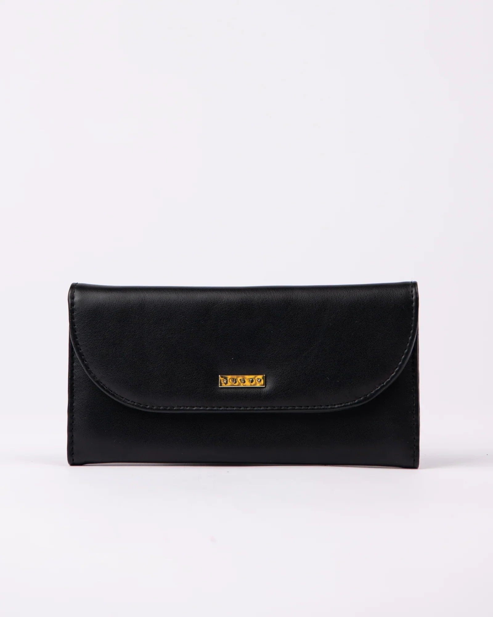 Eve Flap Wallet - RustyWAL0899 - BLK - Black - OSFM