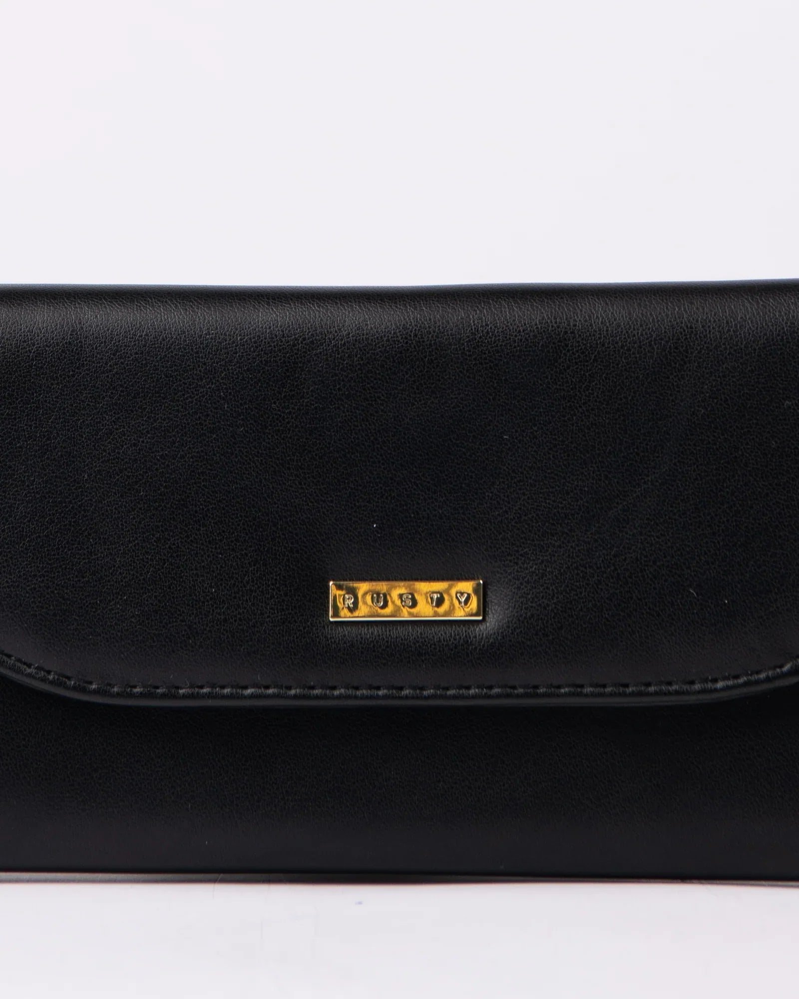 Eve Flap Wallet - RustyWAL0899 - BLK - Black - OSFM