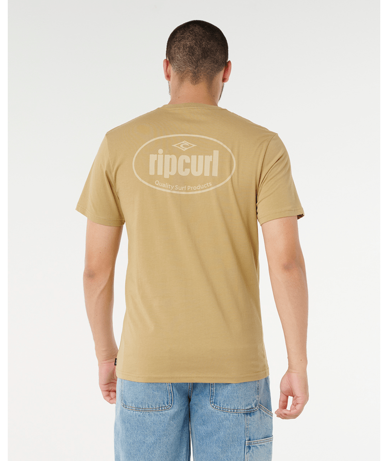 EVERYDAY TEE - Rip Curl0UPMTE - DARK KHAKI - XS