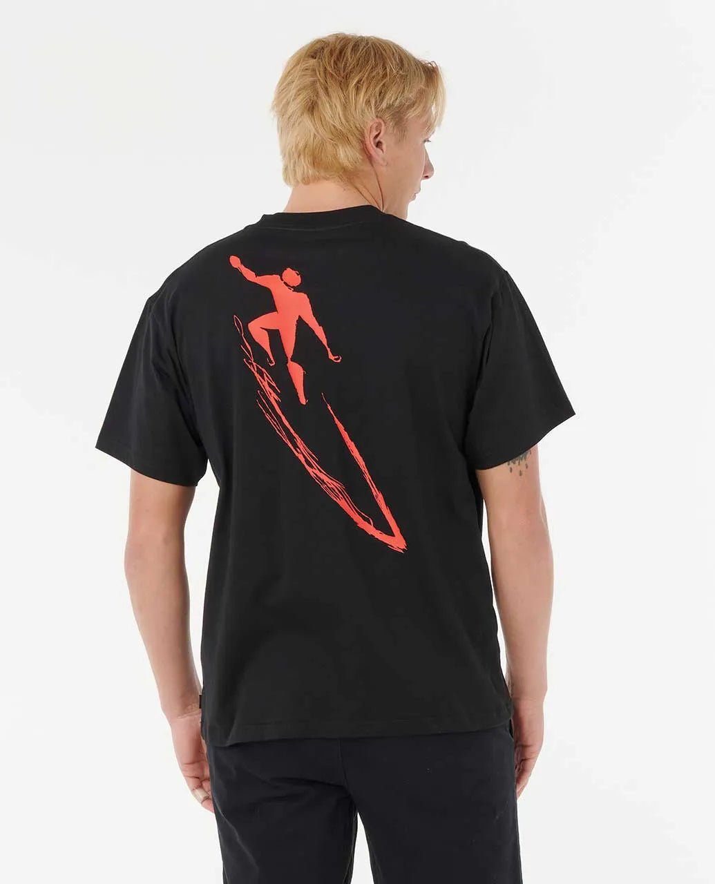 EWG Retro Tee - Rip Curlovdmte - 0090 - Black - L