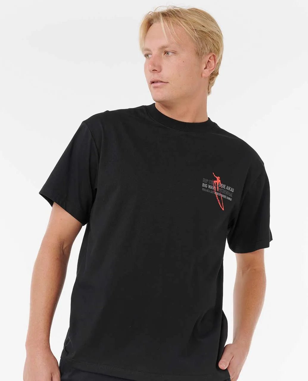 EWG Retro Tee - Rip Curlovdmte - 0090 - Black - L