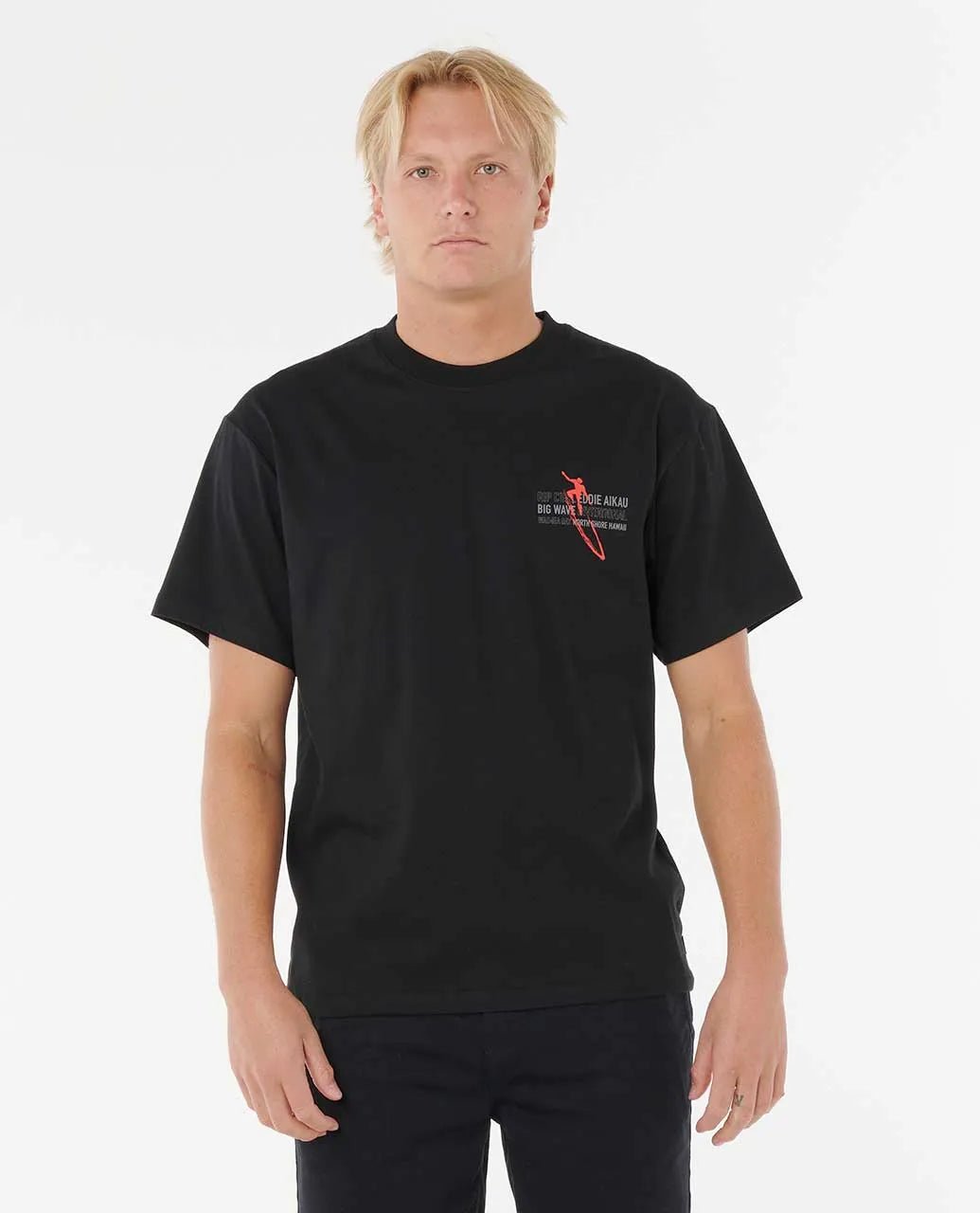 EWG Retro Tee - Rip Curlovdmte - 0090 - Black - L