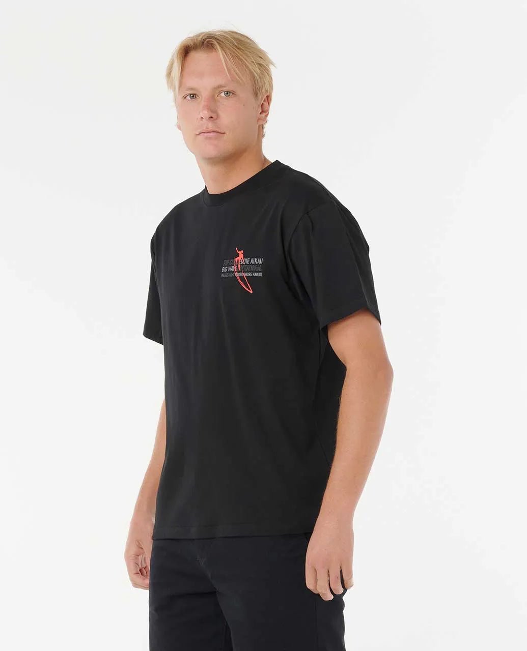 EWG Retro Tee - Rip Curlovdmte - 0090 - Black - L