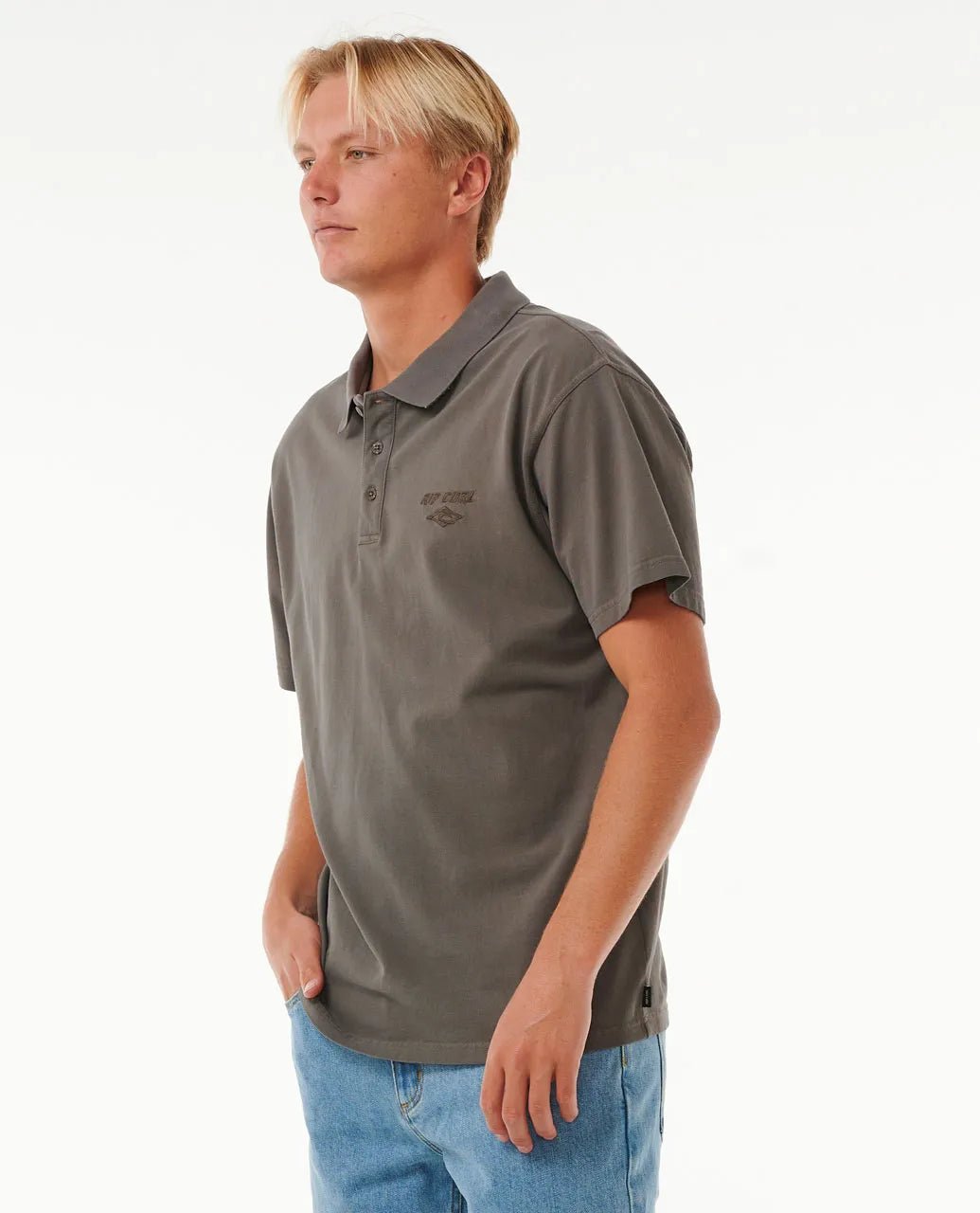 Fade Out Emb Polo - Rip Curl00DMPO - 2135 - Rock - 2XL