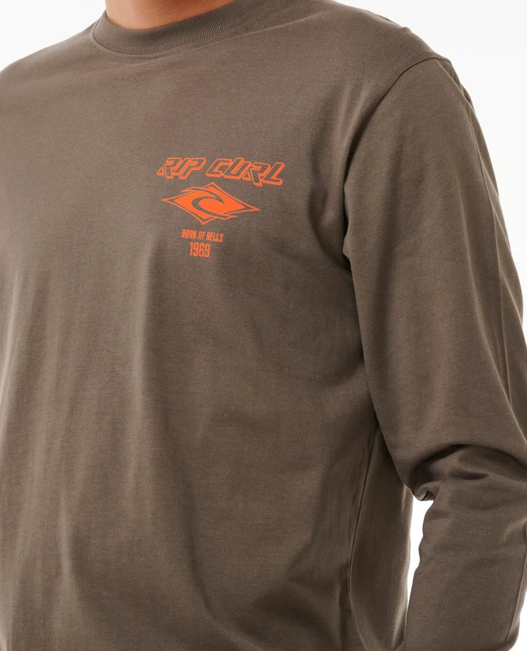 Fade Out Icon L/S Tee - Rip Curl0BQMTE - 2135 - Rock - L