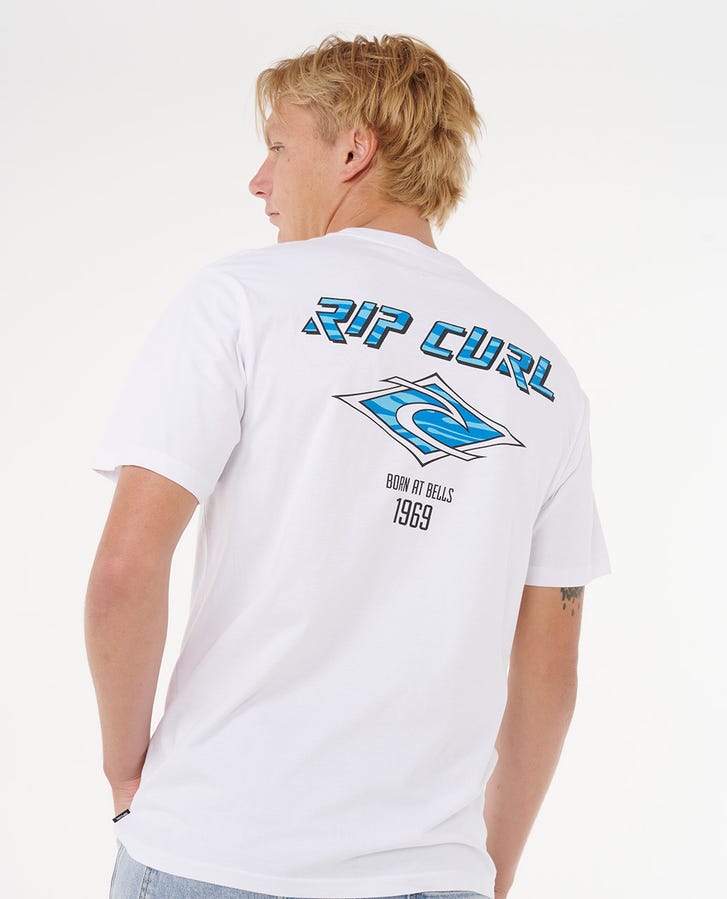 FADE OUT ICON TEE - Rip Curl0CAMTE - STORM BLUE - S